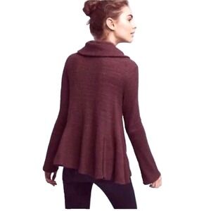 Anthropologie Postmark Maurisa Thermal Waffle Knit Sweater Womens M Slouchy Boho